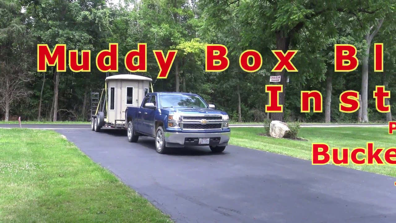 Muddy Box Blind Installation