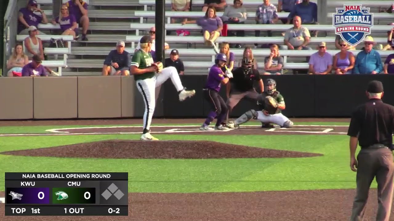 CMU vs. Kansas Wesleyan | NAIA Baseball National Championship Opening Round | 05-17-2023