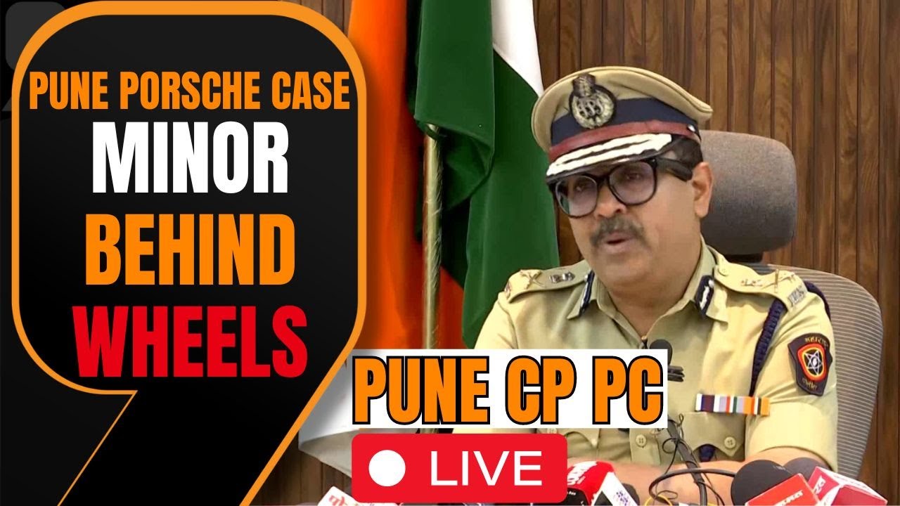 Pune Porsche Case: Minor Behind Wheels | Pune CP Amitesh Kumar PC | LIVE | News9