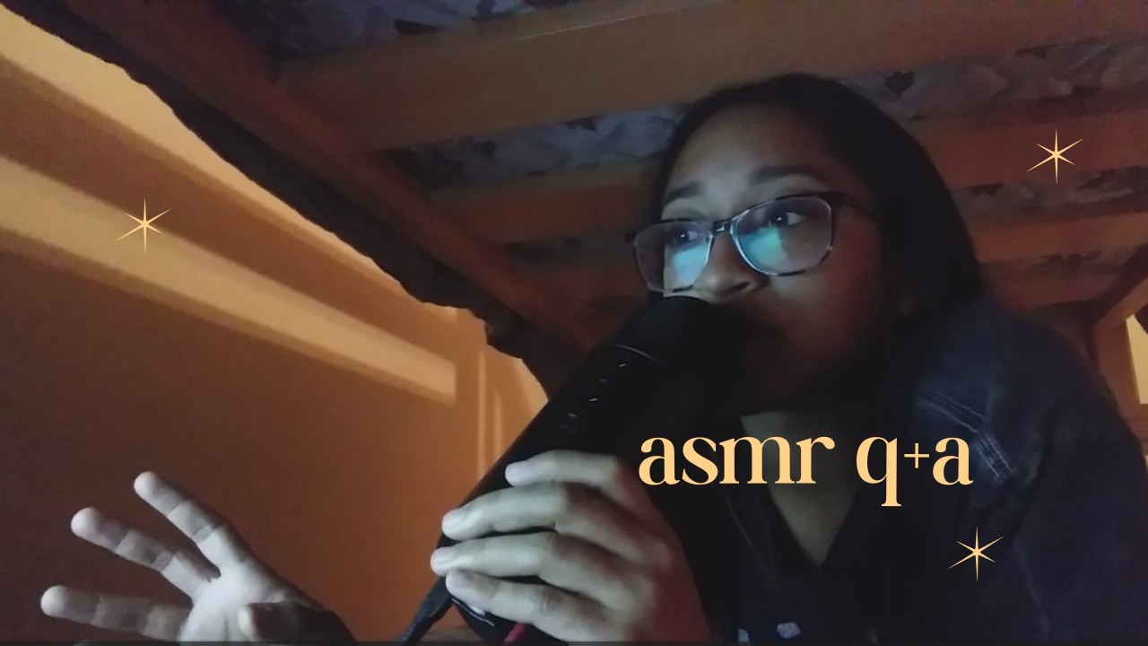 ASMR Q+A answering all your burning questions! (500 sub special)