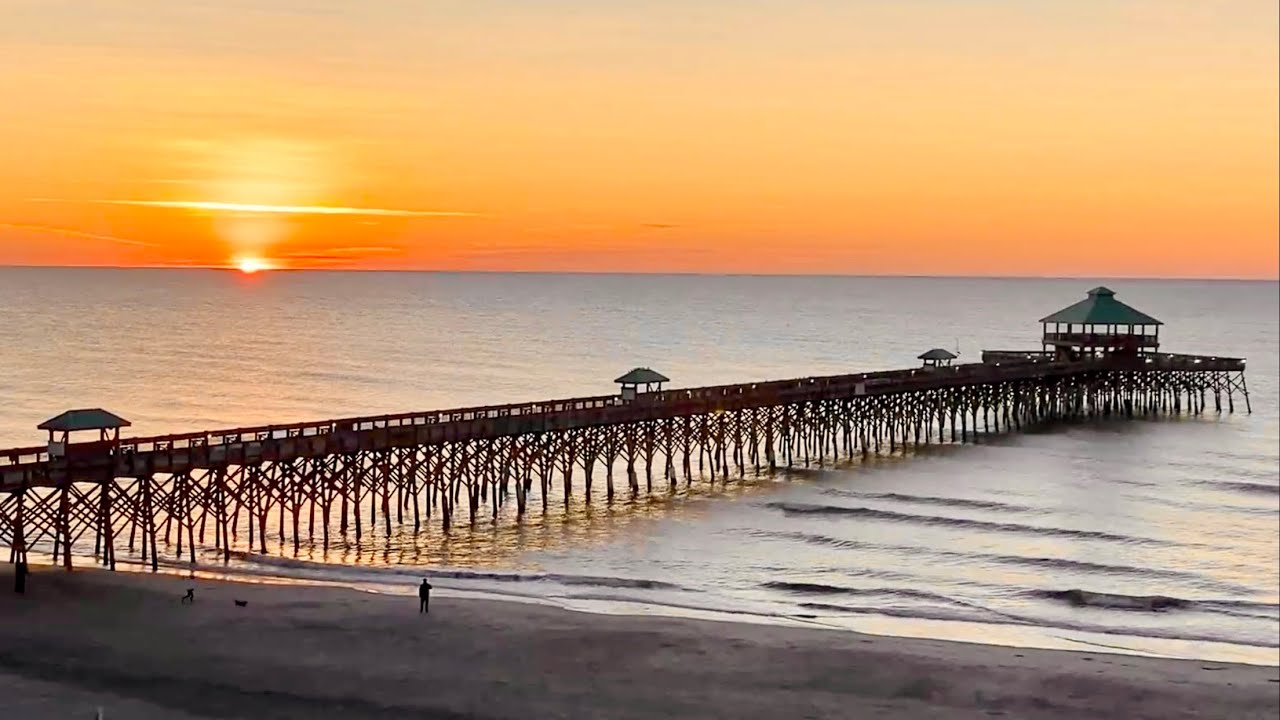 Folly Beach Pier Sunrise - Folly Beach, SC