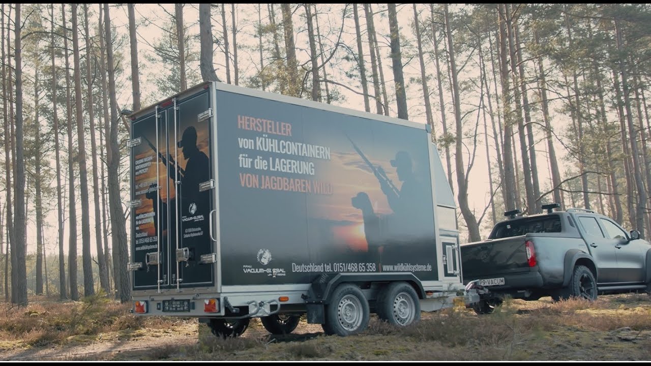 Gro&szlig; Wildanh&auml;nger + Zerwirkraum mit K&uuml;hlzelle 5x2 = Wildk&uuml;hlsysteme.de