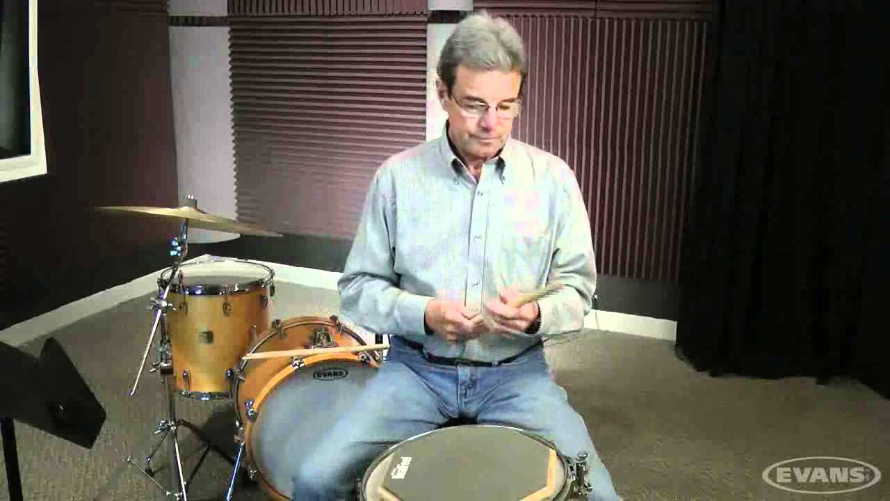 Ed Soph Stick Technique Lesson Part 2 of 3 - Match Grip - Modified Moeller