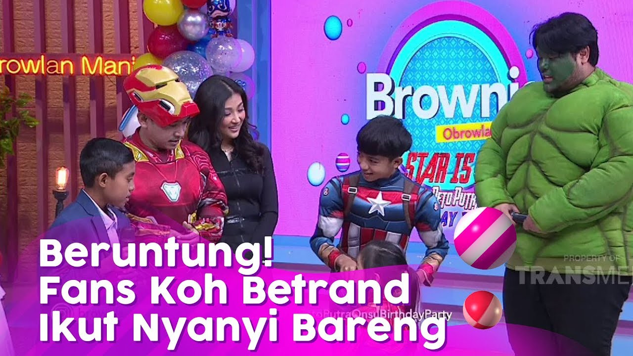 Fans Koh Betrand Ikut Nyanyi Bareng! | BROWNIS (16/3/20) P2