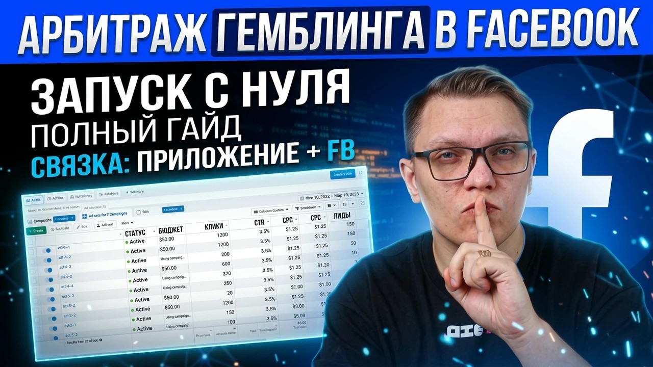 Запуск от А до Я на приложения. Старую с 800$ Арбитраж трафика Фейсбук Гемблинг