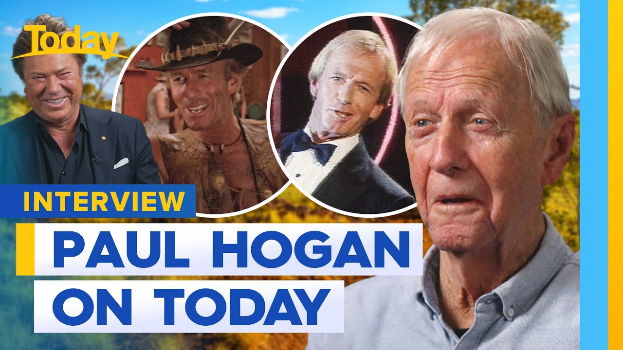Paul Hogan sits down for exclusive chat with Today | Today Show Australia