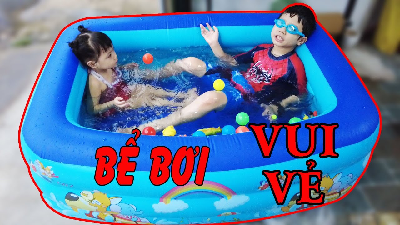 Bể Bơi Vui Vẻ | Bể Bơi Trẻ Em | Hồ Bơi Trẻ Em | Bể Bơi Cho B&eacute; | Tom Tep TV