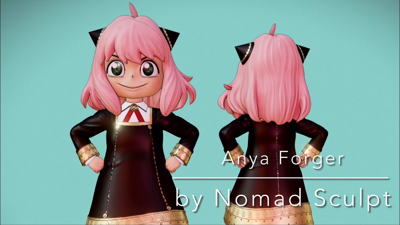 Anya Forger by nomad sculpt