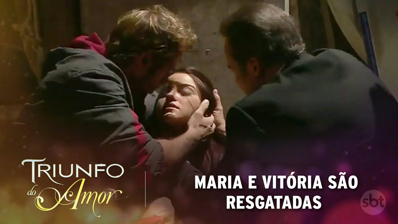 Triunfo do Amor - Maria e Vitória são resgatadas; Guilherme troca as gravações do sequestro