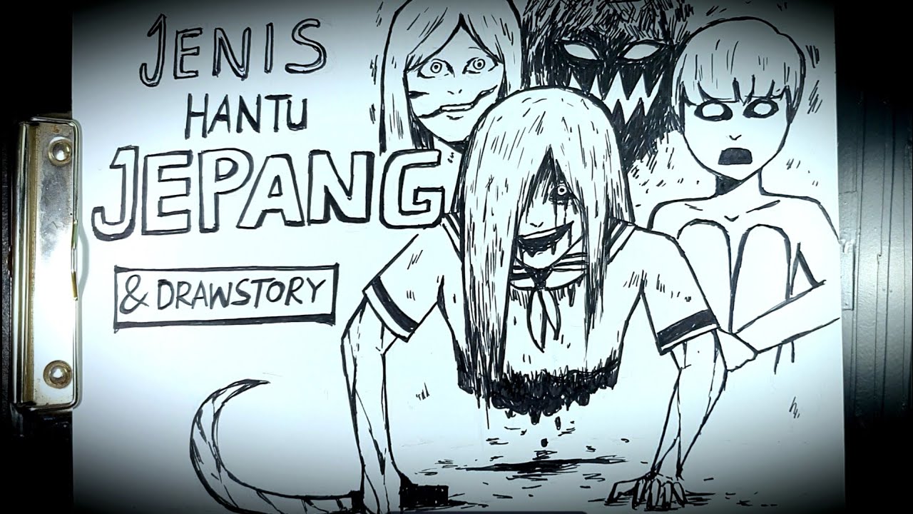 Jenis Hantu Jepang || DRAWSTORY #93