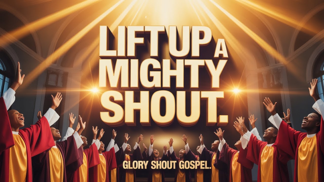 📣 Lift Up a Mighty Shout | Glory Shout Gospel (Official Lyric Video)
