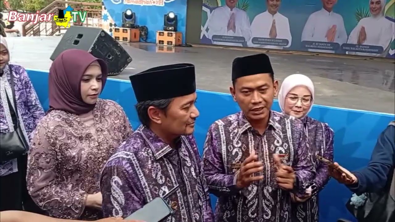 IMBAUAN KURANGI SAMPAH PLASTIK DI PASAR WADAI RAMADHAN