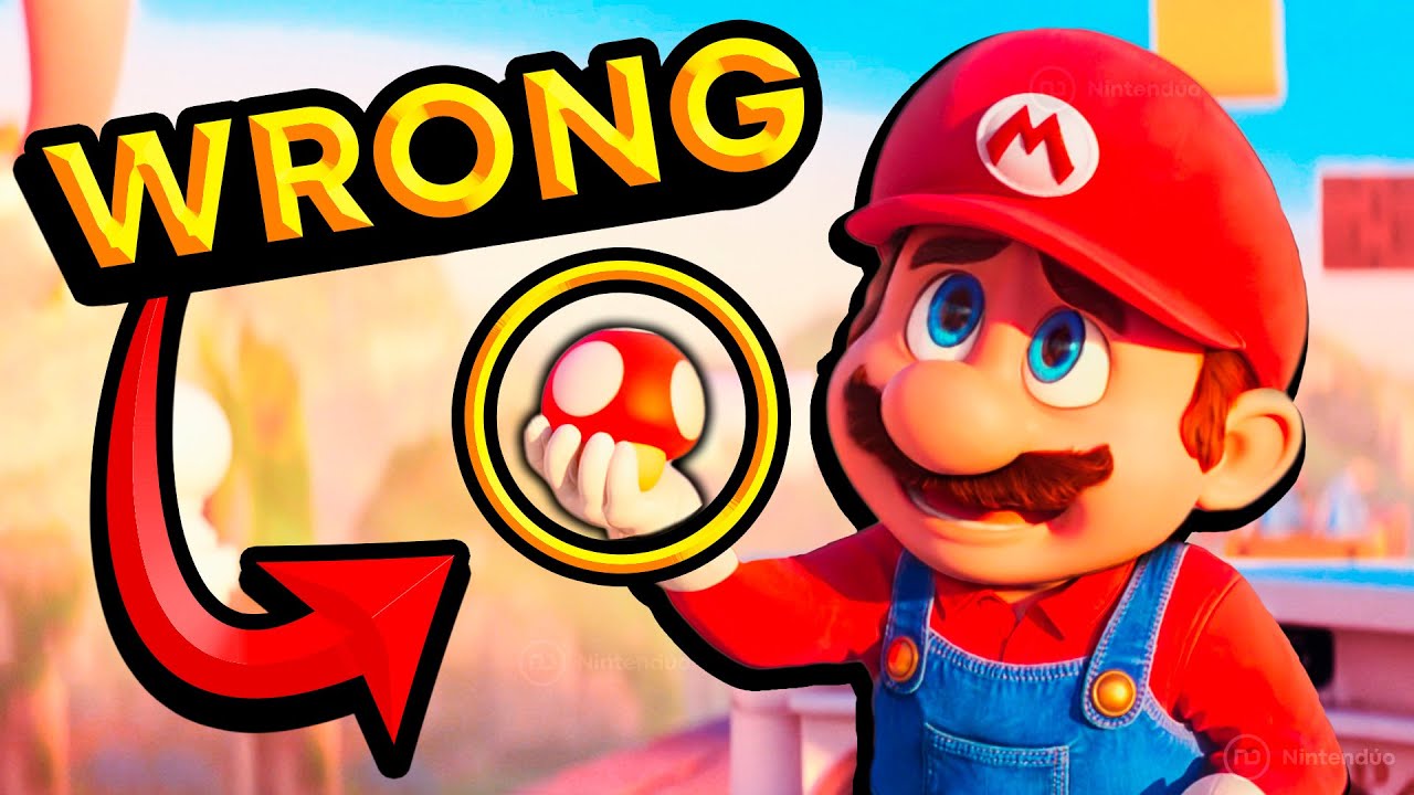 15 ОШИБОК в фильме Super Mario Bros против игр Super Mario 🎬