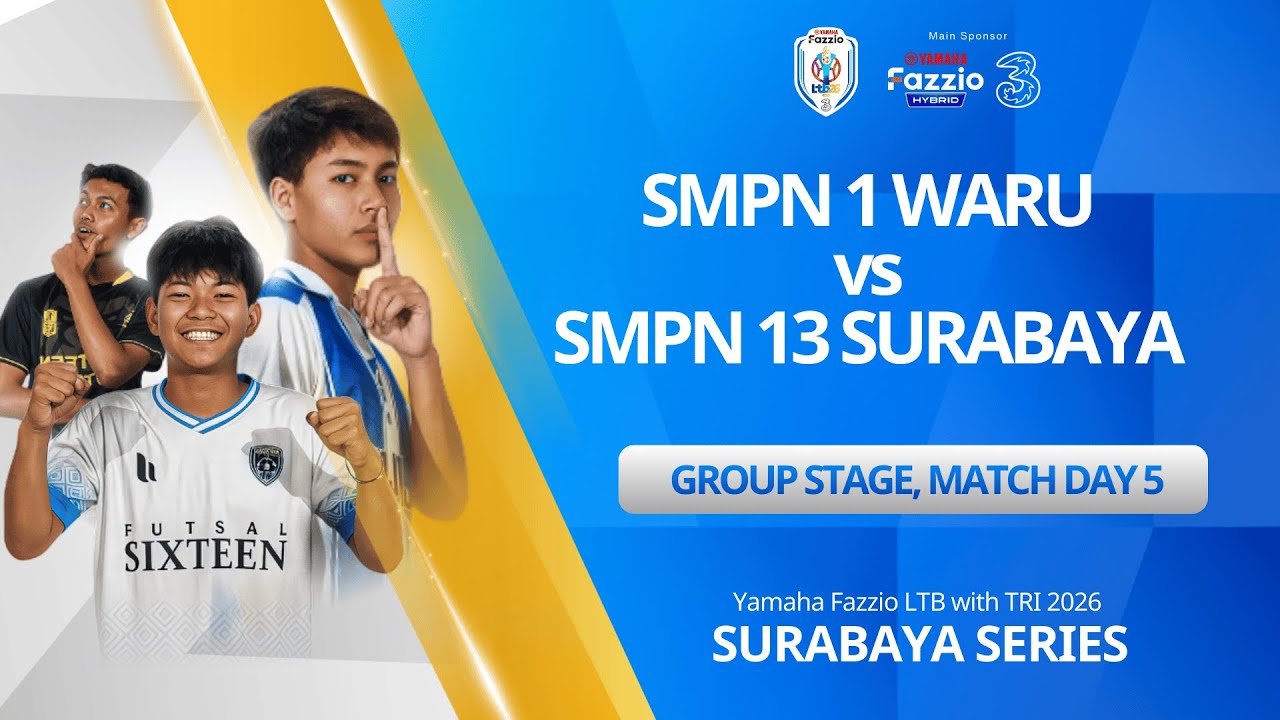 LTB SURABAYA 2026 MATCH DAY 5 - SMPN 1 WARU vs SMPN 13 SURABAYA