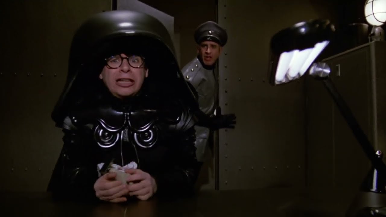 Spaceballs - Dark Helmet Playing With Dolls