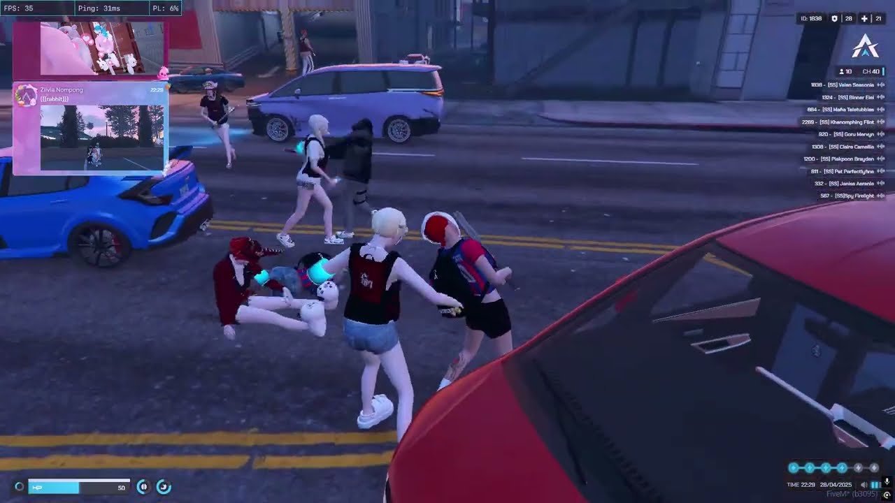 Low FPS #fivem #athenatown #smithsenorita