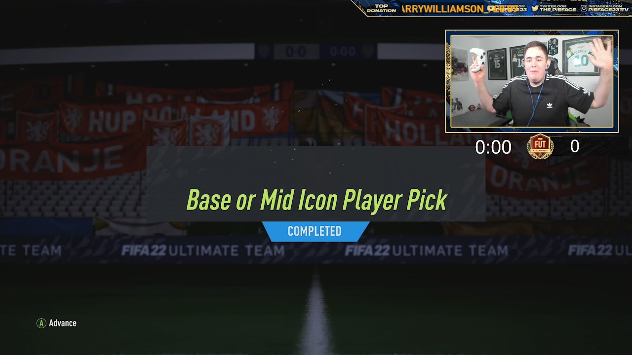 Pie opens the NEW Base or Mid Icon Player Pick