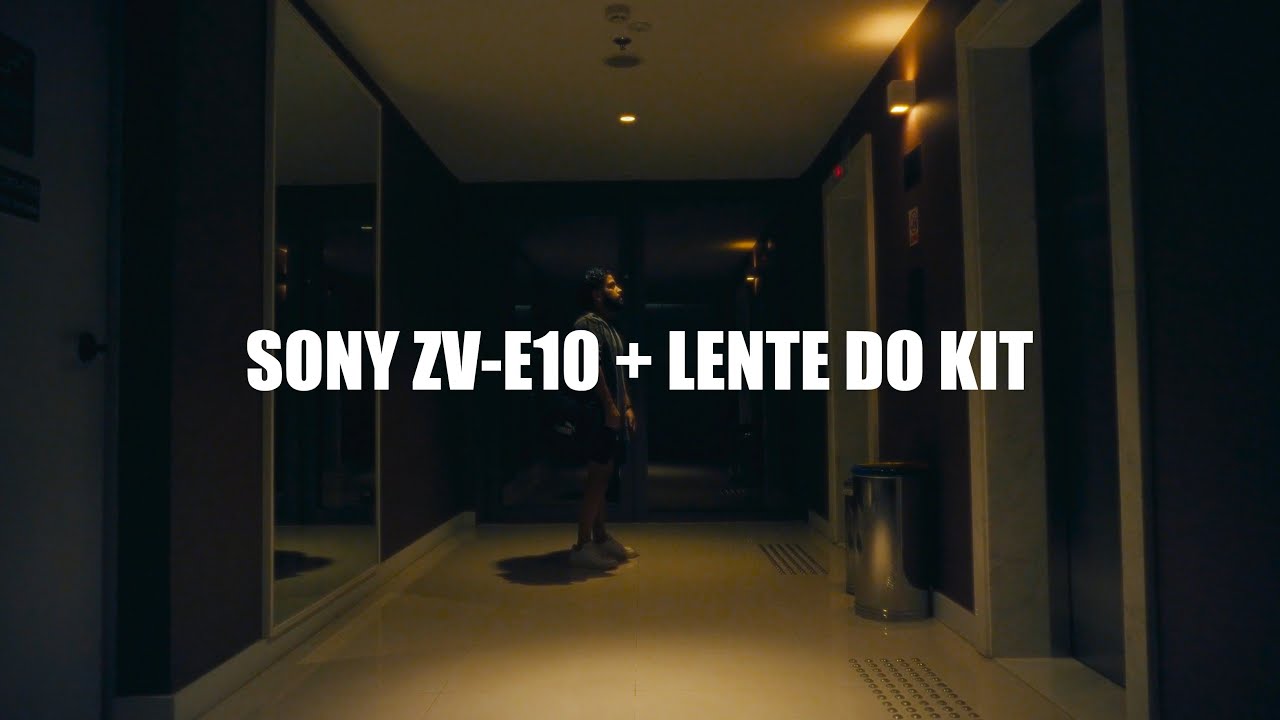 Gravei em SÃO PAULO com a SONY ZV-E10 e a LENTE DO KIT - RESULTADO SURPREENDENTE