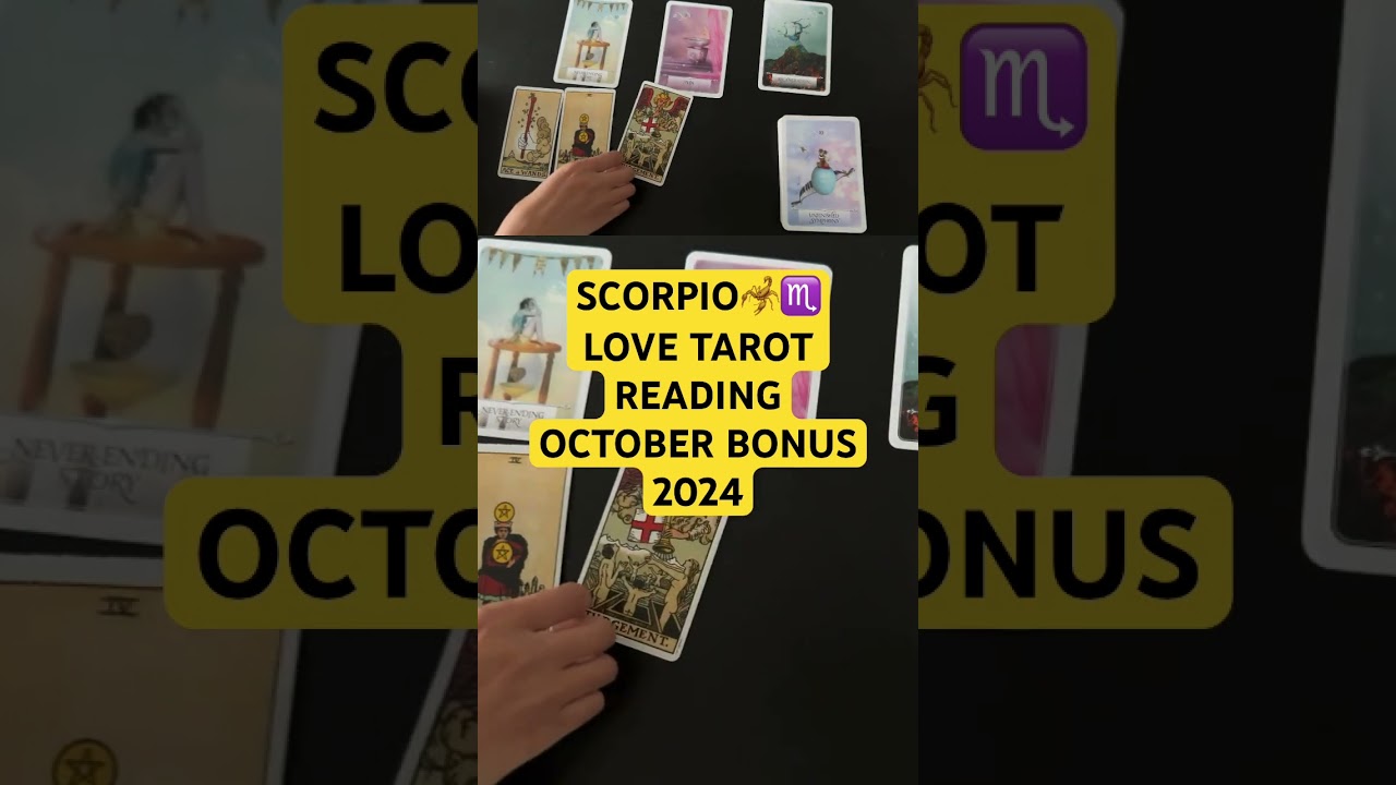 SCORPIO LOVE OCTOBER BONUS 2024 #shorts #scorpio #spirituality #scorpiolove #love #tarot