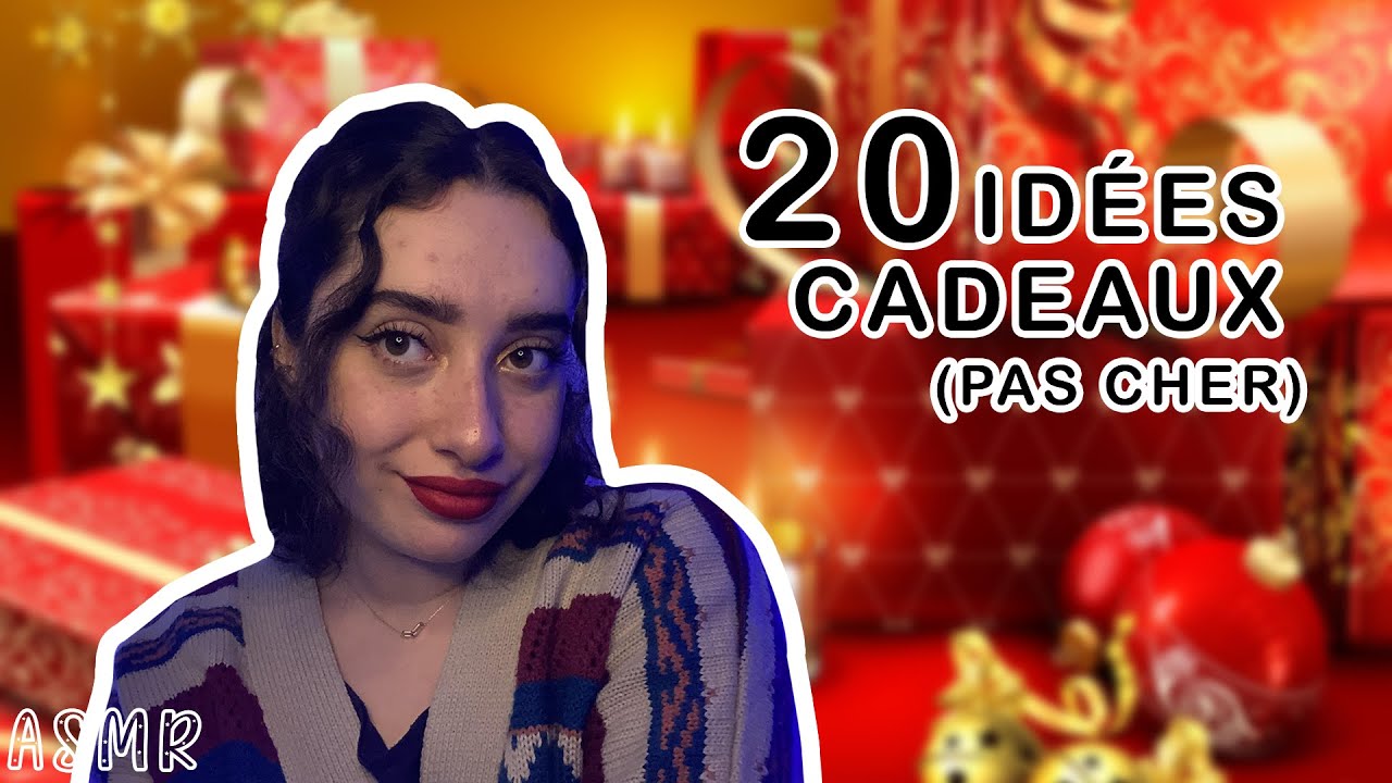 🌙 ASMR FRANÇAIS : 20 IDÉES DE CADEAUX DE NOËL 🎁🎄 (pas cher)