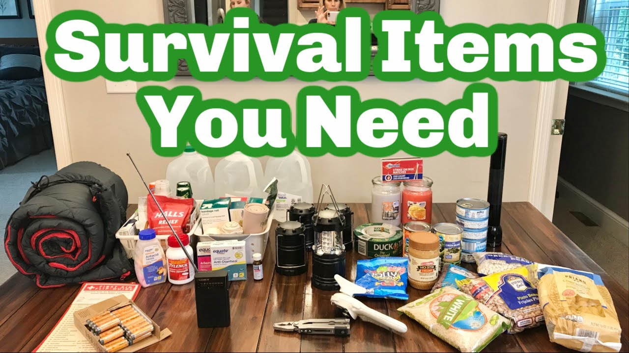 Must Have Prepping Items for Survival