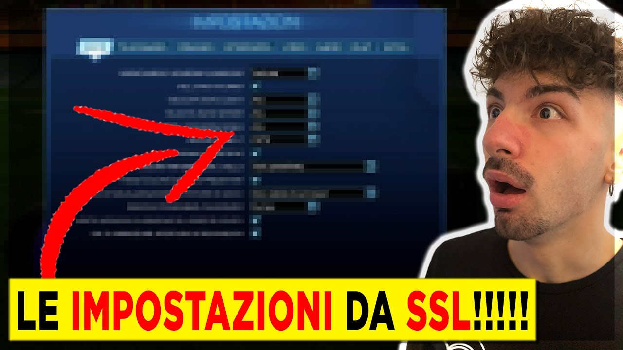 LE MIE IMPOSTAZIONI DA SSL!!! | Gladiator_RL