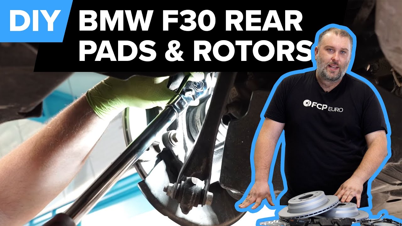 BMW F30 Rear Brake Pad & Disc Replacement DIY (228i, 328i, 430i, & More)