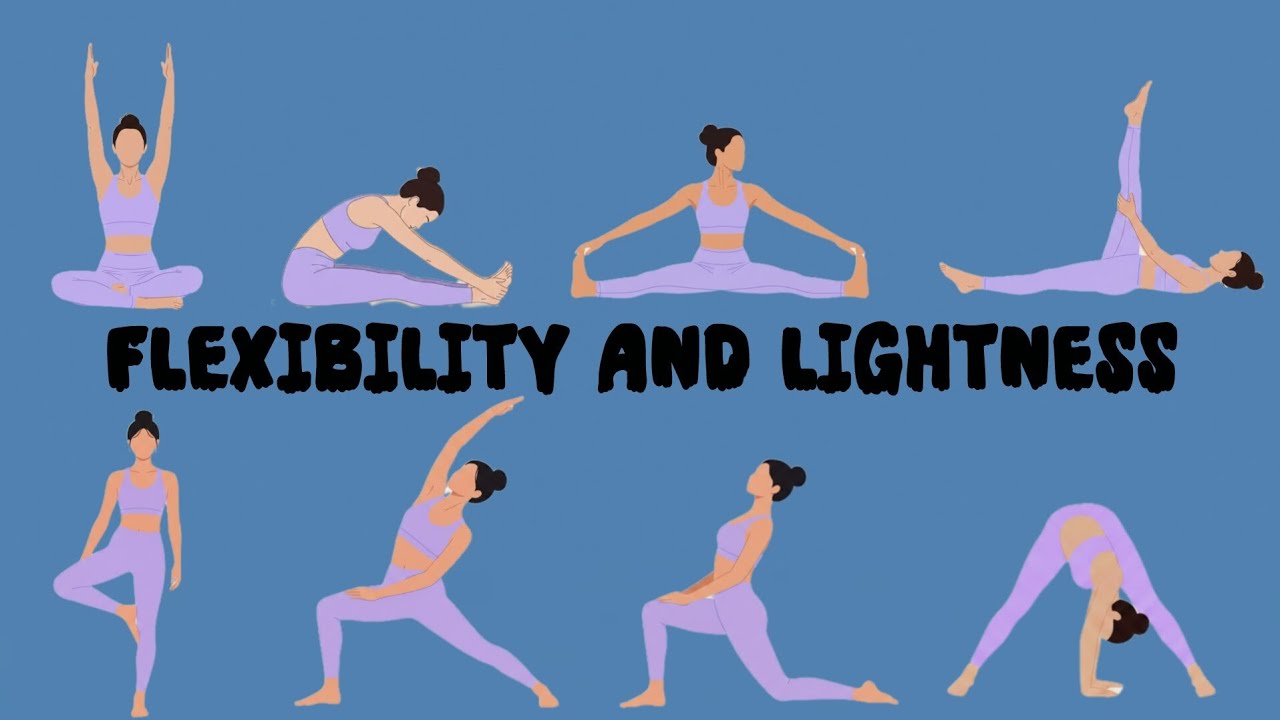 Flexibility and Lightness – 12 Minute Full Body Yoga Flow for Deep Stretch, Relaxation & Mobility