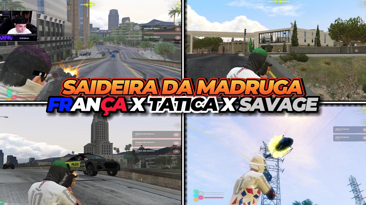 SAIDEIRA DA MADRUGA | FRANÇA X TATICA X SAVAGE