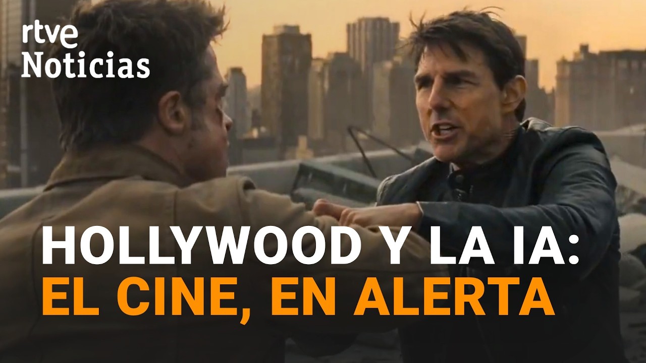 El USO de la IA en el CINE pone en ALERTA a la INDUSTRIA de HOLLYWOOD | RTVE Noticias