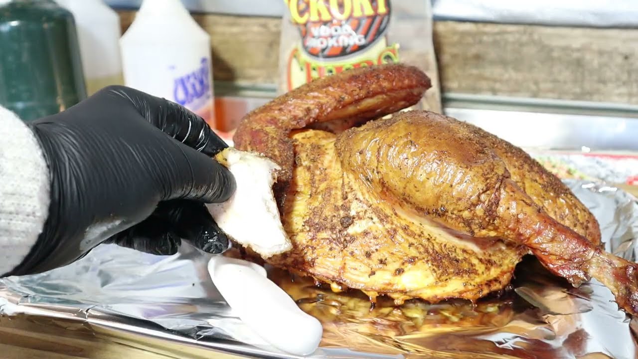 Smoked Half Turkey on the ZGrills Pellet Grill (Juicy, Simple, Delicious)