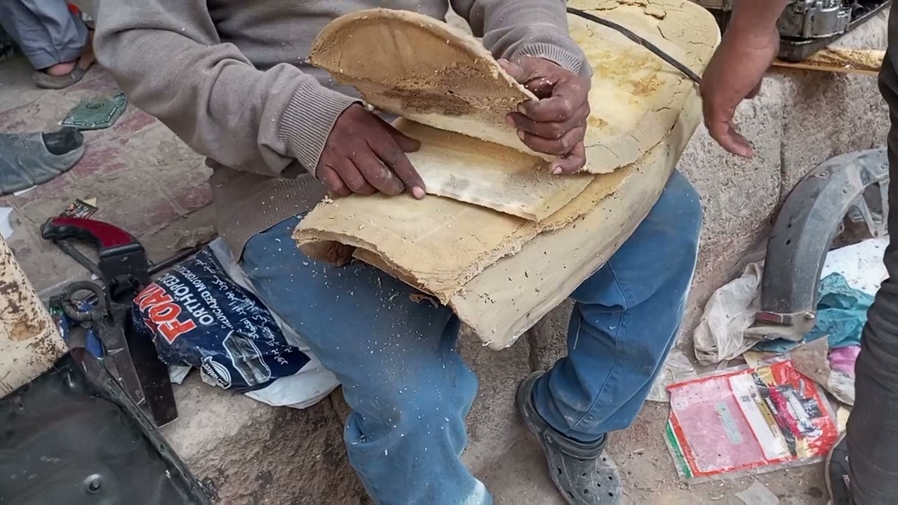 Foam seat making 