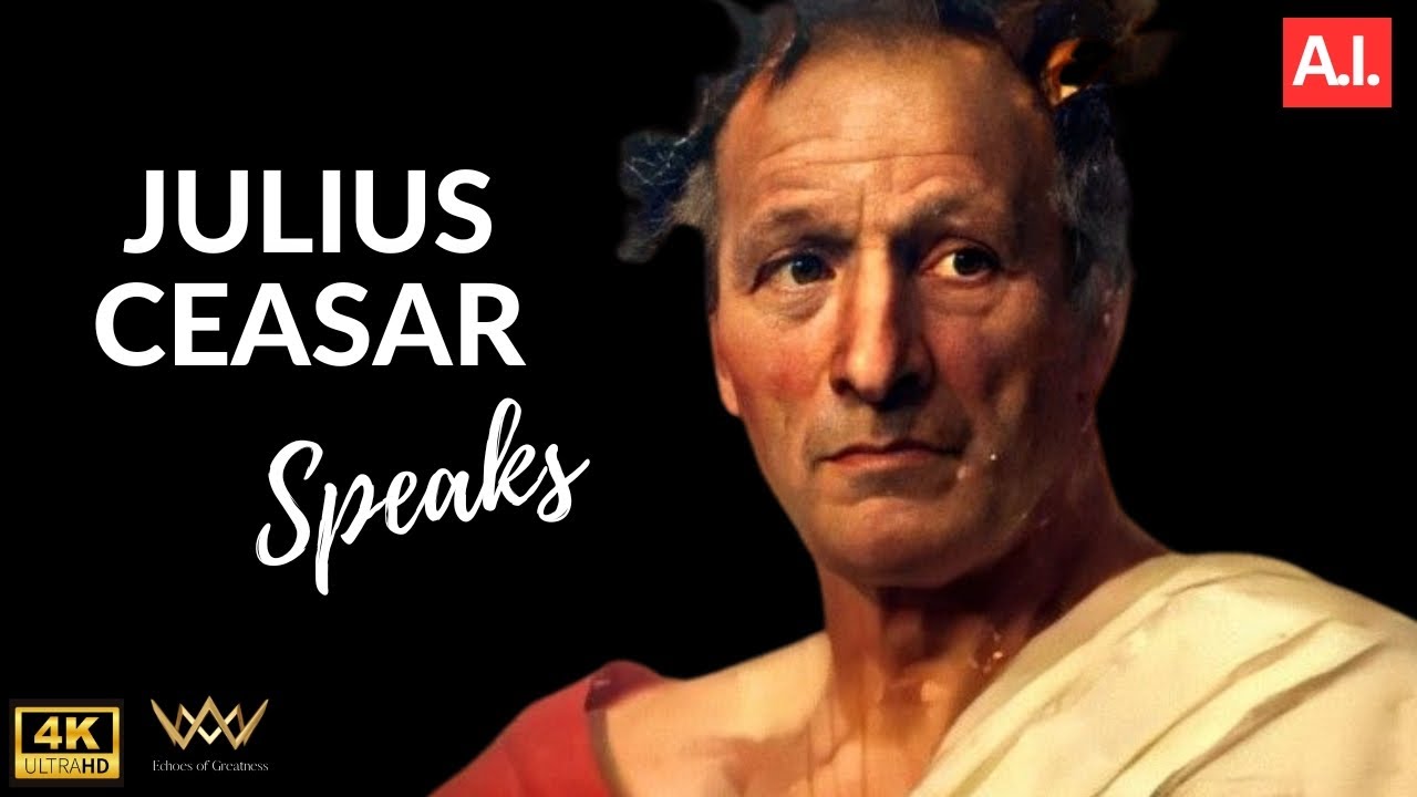 JULIUS CEASAR | A.I. Brings History to Life | Quotes