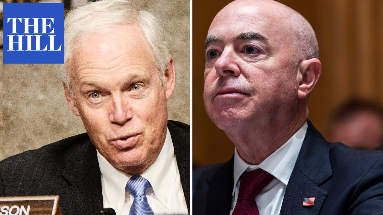 'I WANT THEM NOW!' Sen. Ron Johnson grills DHS Sec. Mayorkas over immigration numbers