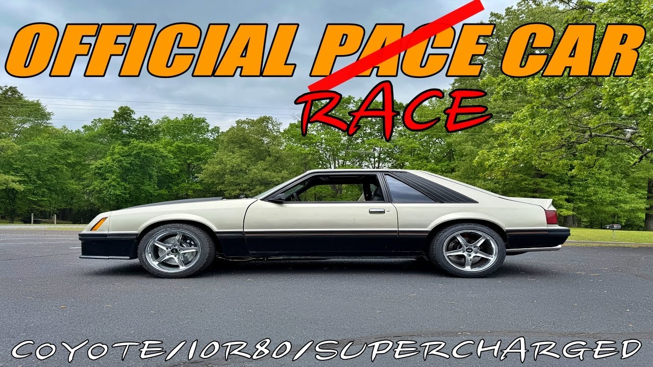 1979 Pace Car fox body, rocking a BRAND NEW SUPERCHARGED COYOTE!
