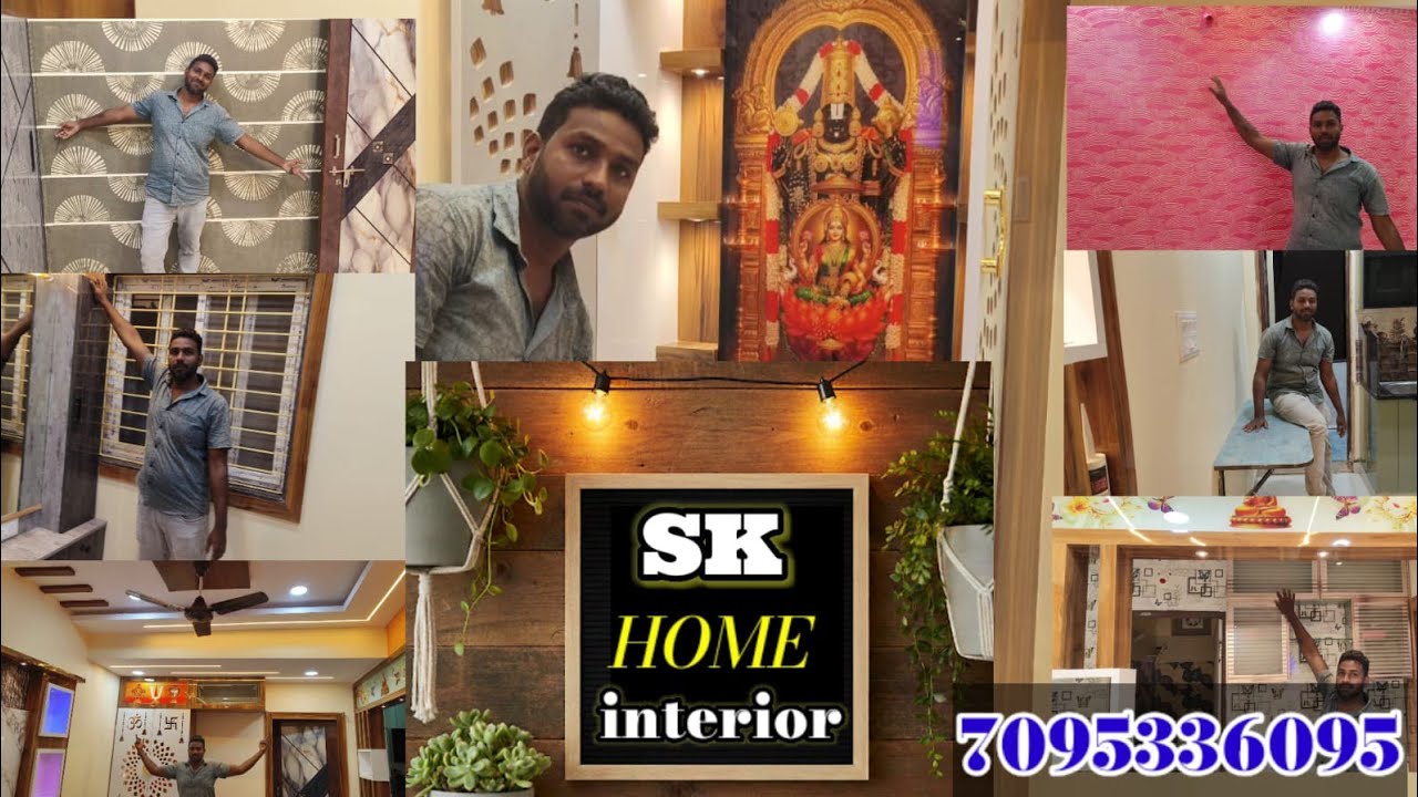 2BHK full interior design#interiordesign #home #skinterior 