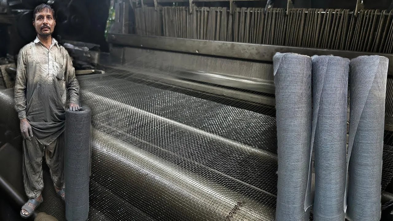 How Strong Steel Door Fences Are Made | Traditional Metal Manufacturing Process