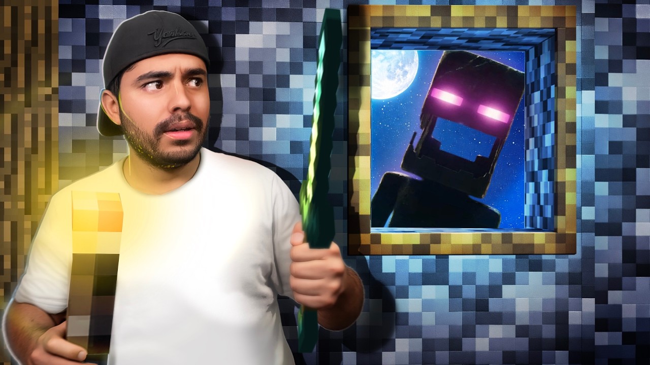 JUGUE MINECRAFT EN LA VIDA REAL... 😱
