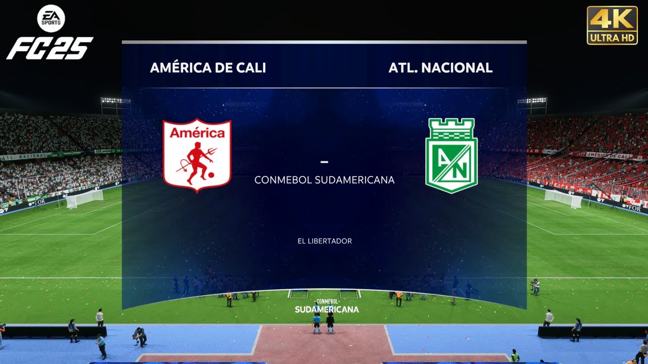 América de Cali VsAtlético Nacional // Copa Sudamericana Final [FC 25 Next Gen PS5 /Series X] 4k
