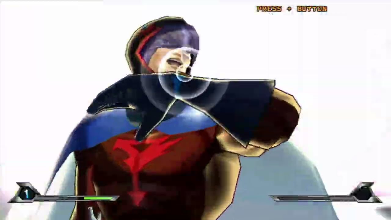 Tatsunoko vs. Capcom: UAS (Wii) Arcade as Joe the Condor/Ken the Eagle