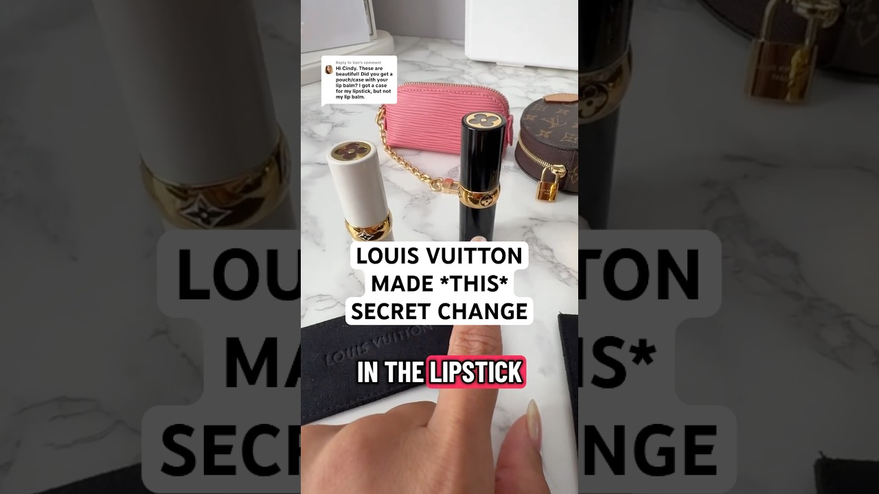 LOUIS VUITTON DOESN&rsquo;T WANT YOU TO KNOW *THIS* ABOUT THEIR MAKEUP 🧐 #louisvuittonmakeup #lv