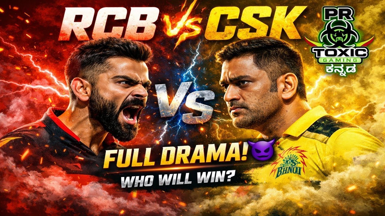 RCB vs CSK: Who will win? Kannada analysis #rcb #csk #cricket #kannada