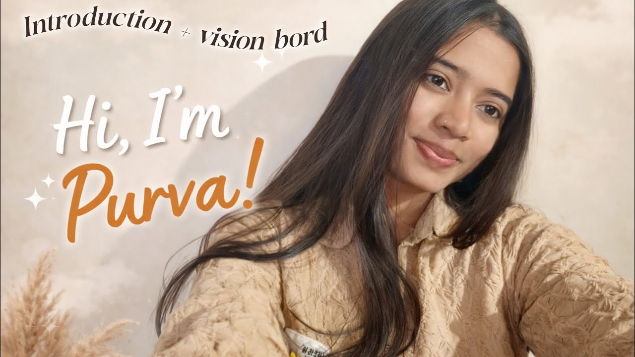  | my first ever introduction video 📸 | starting my youTube journey 🤍