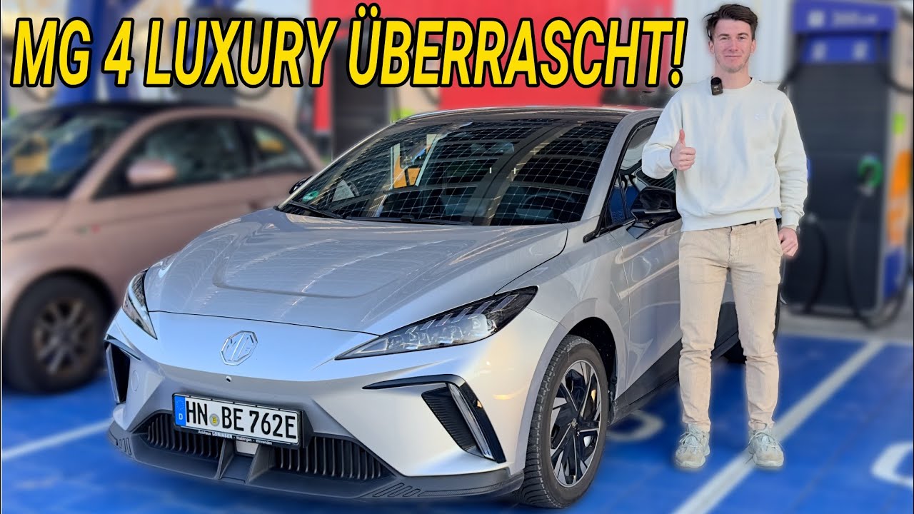 MG 4 Luxury: Besitzer teilt seine Erfahrungen - was kann das China Elektroauto?