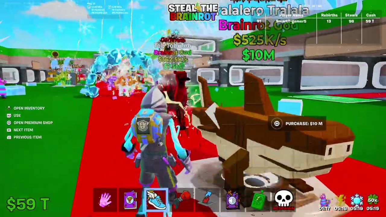 Admin Abuse in Steal the brainrot! (January 31st, 2026)
