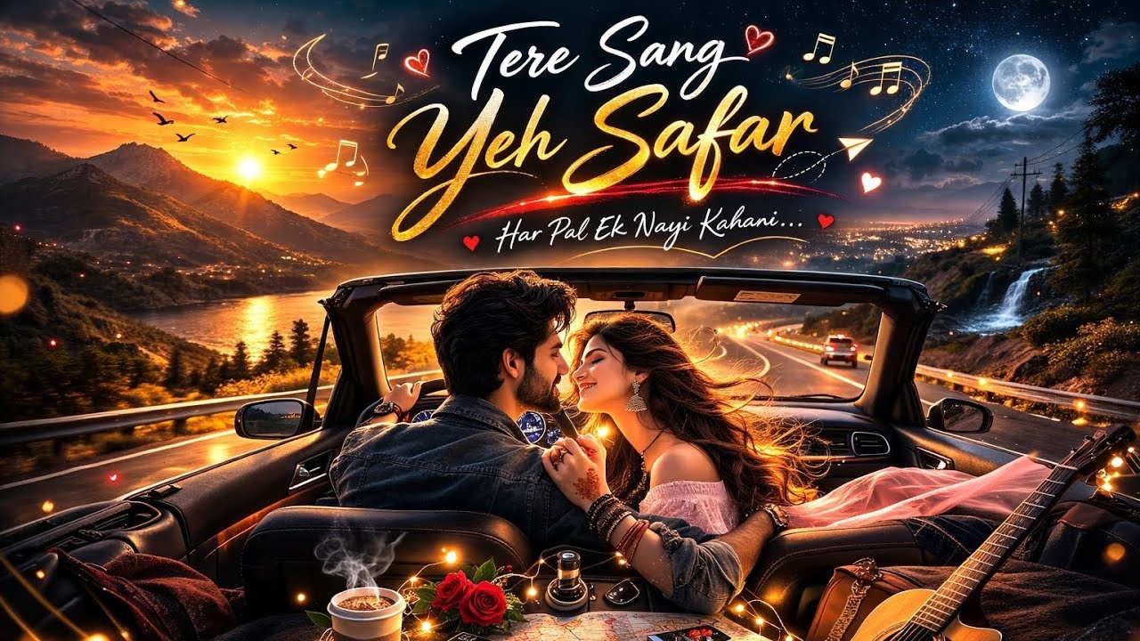 Tere Sang Yeh Safar – Romantic Long Drive Love Song | Official Music Studio