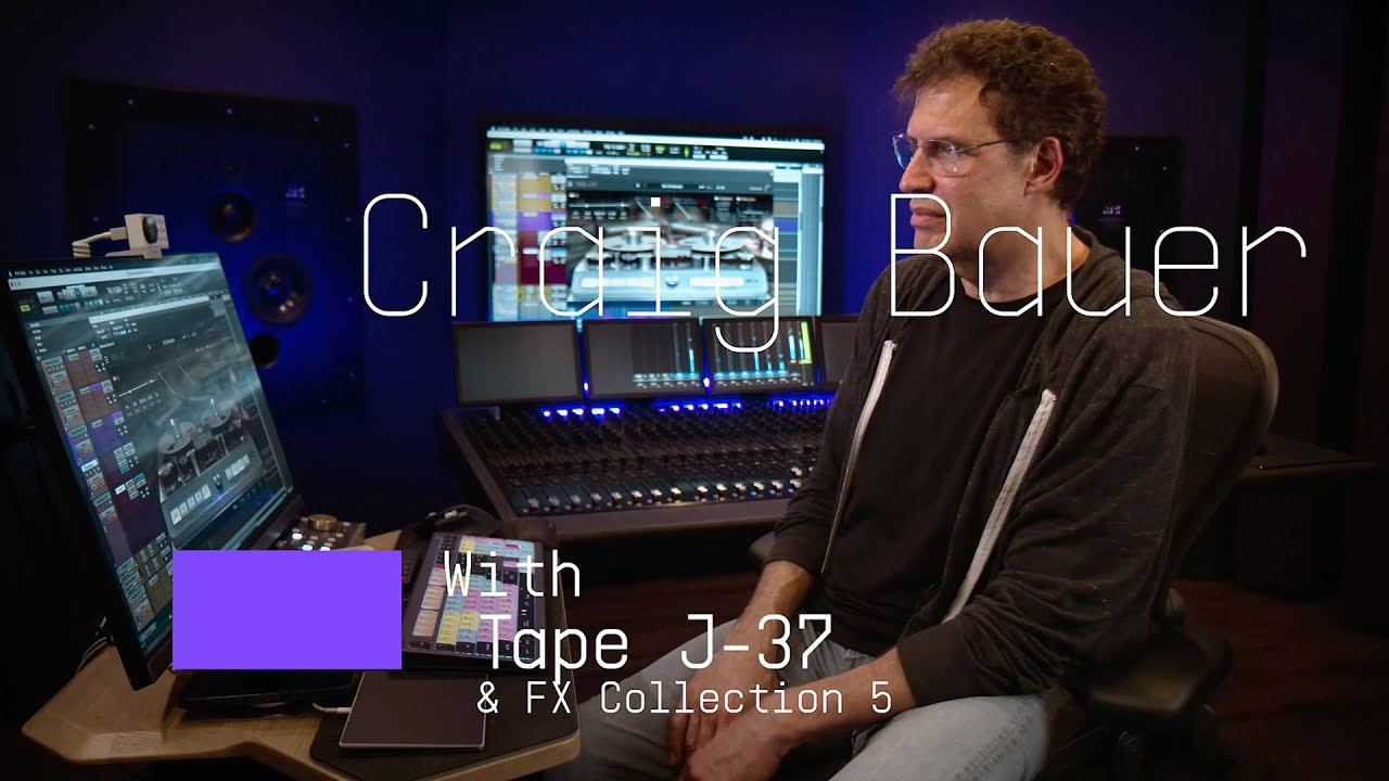 Craig Bauer | The sound of a studio icon with Tape J-37