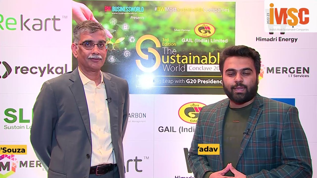 Sunil D&rsquo;Souza, Managing Director & CEO, Tata Consumer Products | BW Sustainable World Conclave 2023
