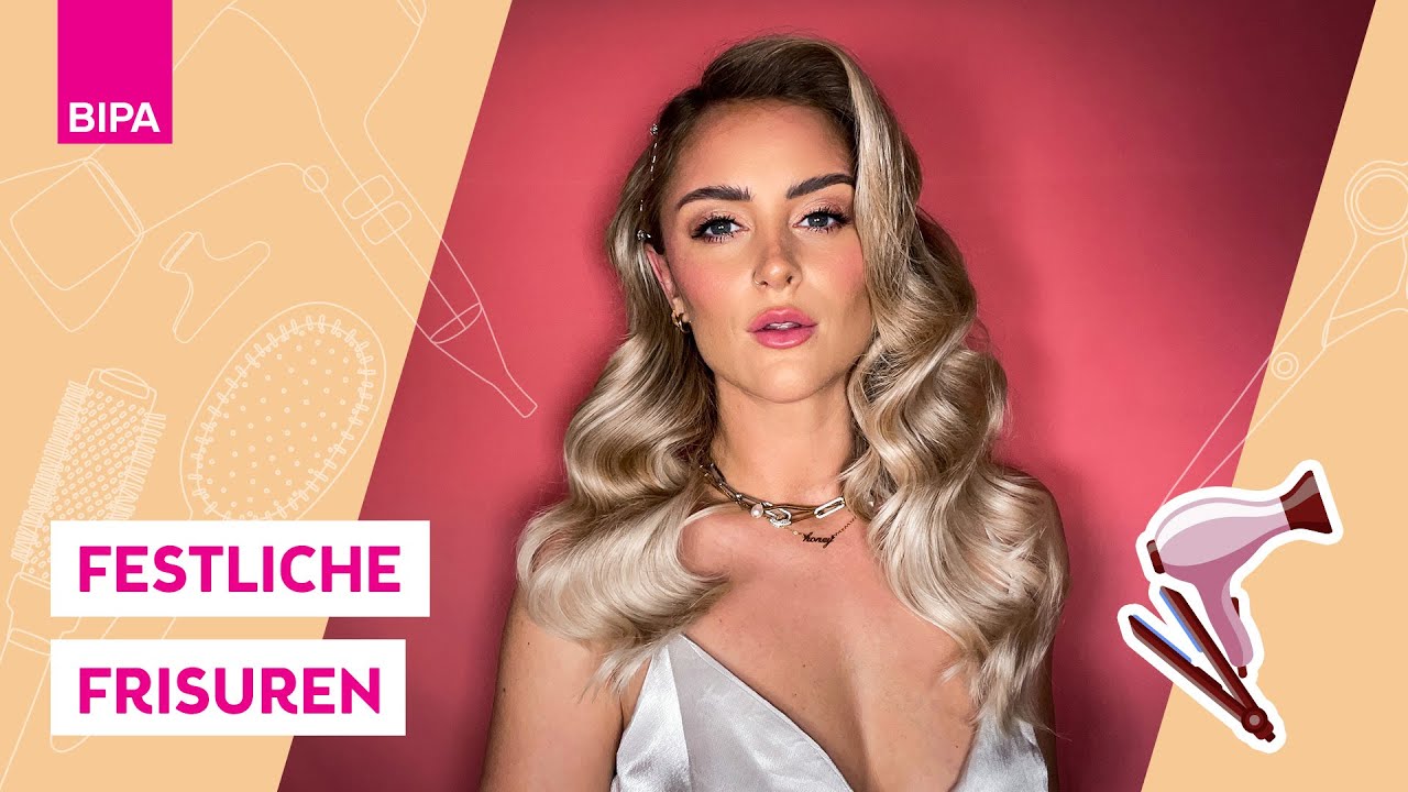 Festliche Frisuren für die Ballsaison mit Nadine Mayerhofer