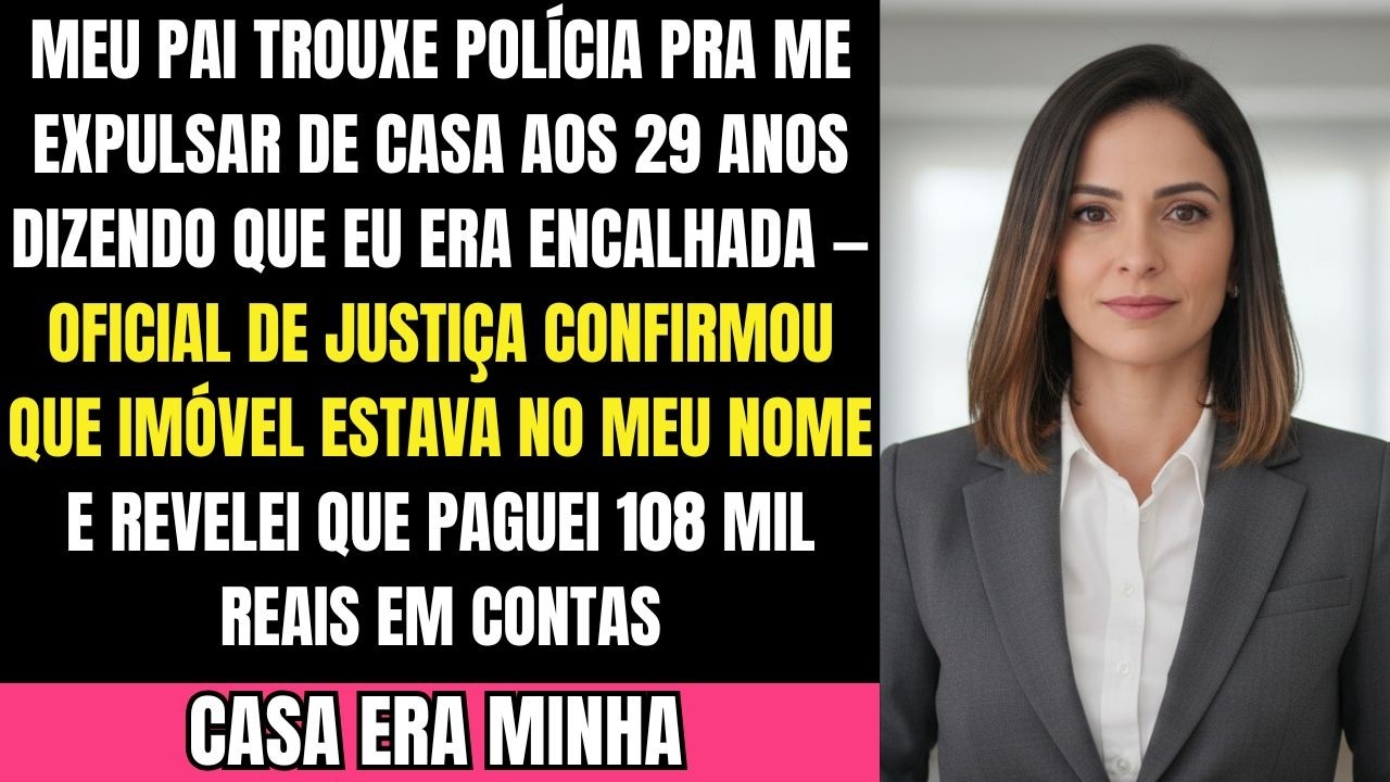 Meu Pai Tentou Me Expulsar de Casa — A Polícia Confirmou Que o Imóvel Era Meu